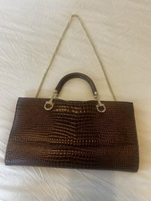 Alligator Leather Handbag 