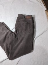 RARE Haggar 1926 Stretch Corduroy Pants 36 X 32 Botton Fly Brown Good Condition