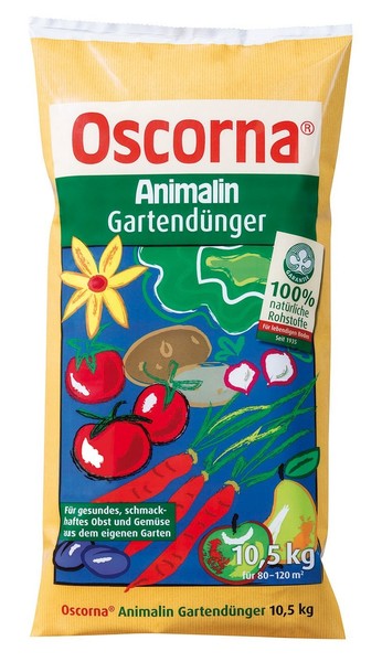 Oscorna® Animalin GartendüNger 10,5 Kg FüR 80 Bis 120 M²-image