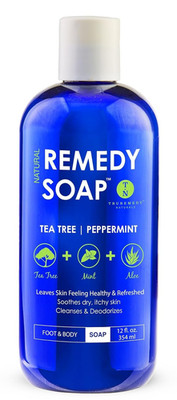 Truremedy Naturals Remedy Tea Tree Oil Body Wash - 12 oz Refreshing Cleanser for
