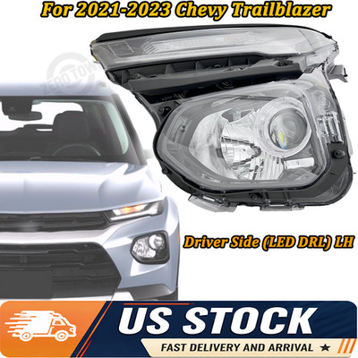 For 2021-2023 Chevy Trailblazer Driver Side LED Projector Headlight (LED DRL) LH