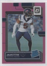 2022 Panini Donruss Optic Rated Rookie Pink Prizm Jalen Pitre #260 10c9