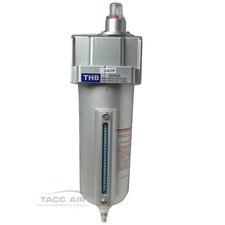 Oil Coalescing Filter 34 Npt Compressed Air Compressor Inline Separator 0.01u