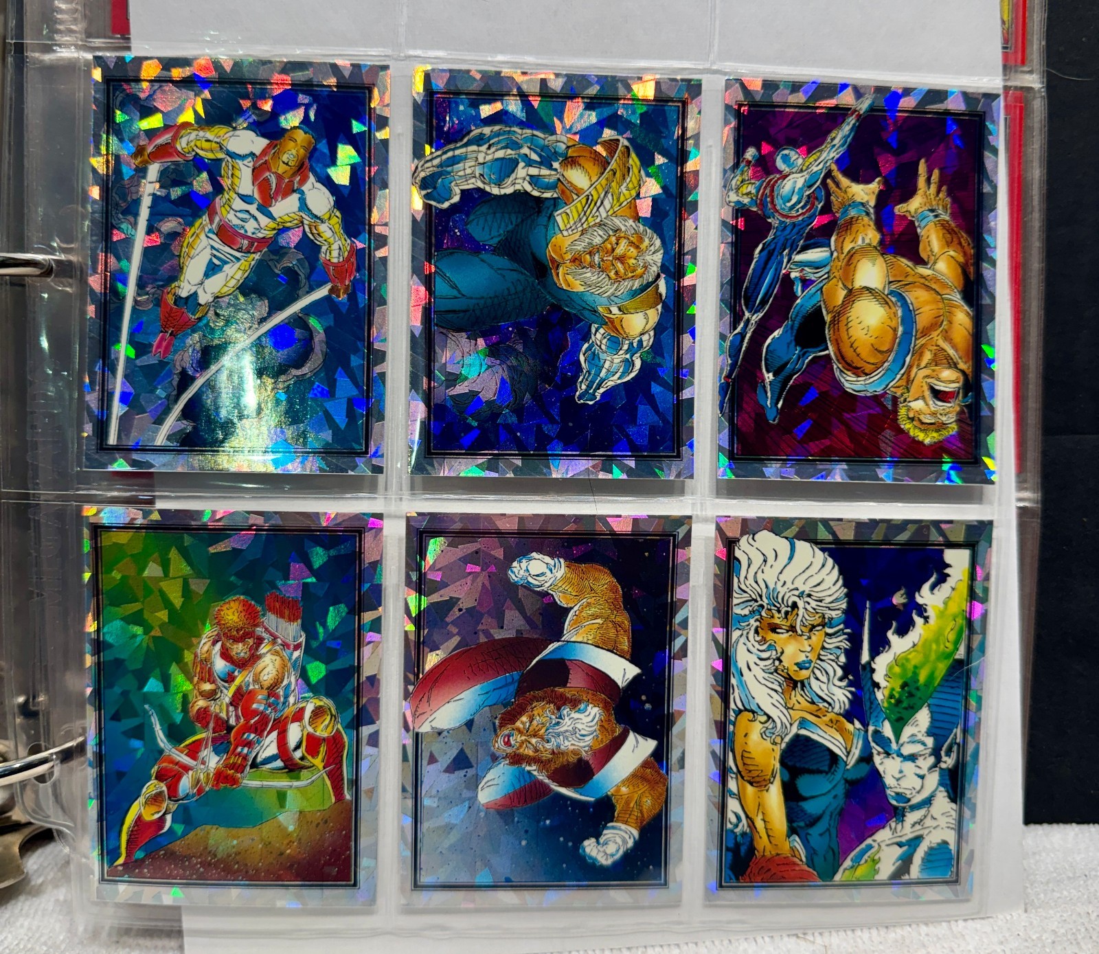 Image Comics Youngblood 90 card set P1-6 Rob Liefeld Art 1992