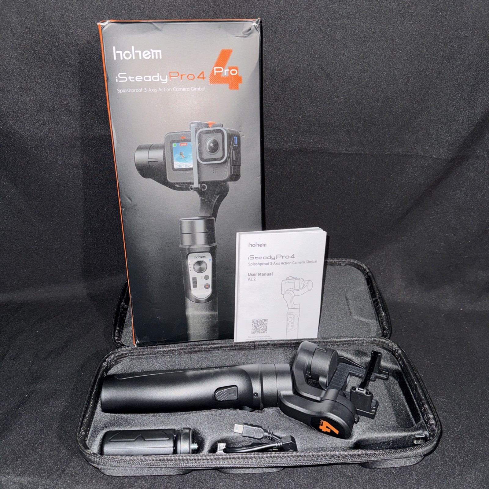 hohem iSteady Pro 4 3-Axis Gimbal Stabilizer for GoPro 13/12