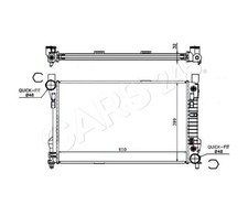 Wasserkühler Für MERCEDES CLK W209 C W203 SLK R171 2035001003 Wasserkühler Für MERCEDES CLK W209 C W203 SLK R171 2035001003