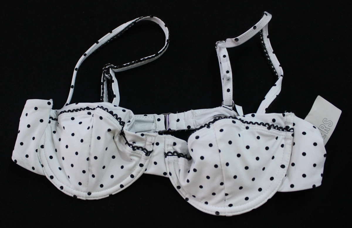 Bas De Bikini Urban Outfitters - Taille M, Motif Cœurs Jaune/or/rose Vif - Neuf Avec étiquettes, 100% Polyester