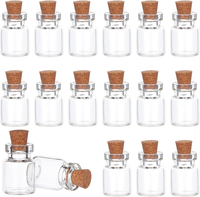 20 StüCk Mini GlasfläSchchen Mit Korkverschluss Kleine Glasflaschen Mini Flasche