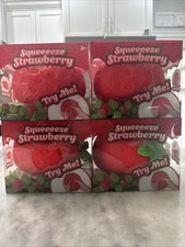 Jumbo Squeeeeeze Strawberry Squishy Toy TikTok Viral Sunny Days
