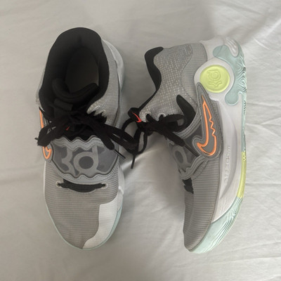 Nike Men s KD Trey 5 X Wolf Grey Basketball Shoes