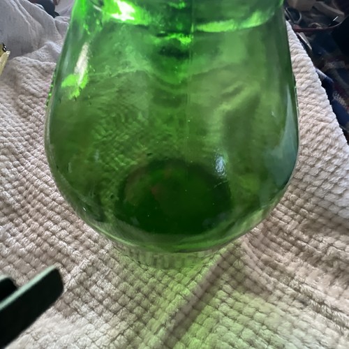 Vintage Green Glass Bottle Franzia Brothers of California One Gallon - Picture 11 of 12