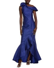 Teri Jon By Rickie Freeman Jacquard Gown Women's