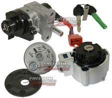 NEW OEM 09-15 YAMAHA ZUMA 125 SCOOTER IGNITION SWITCH GAS CAP KEYS 32S-WH203-04
