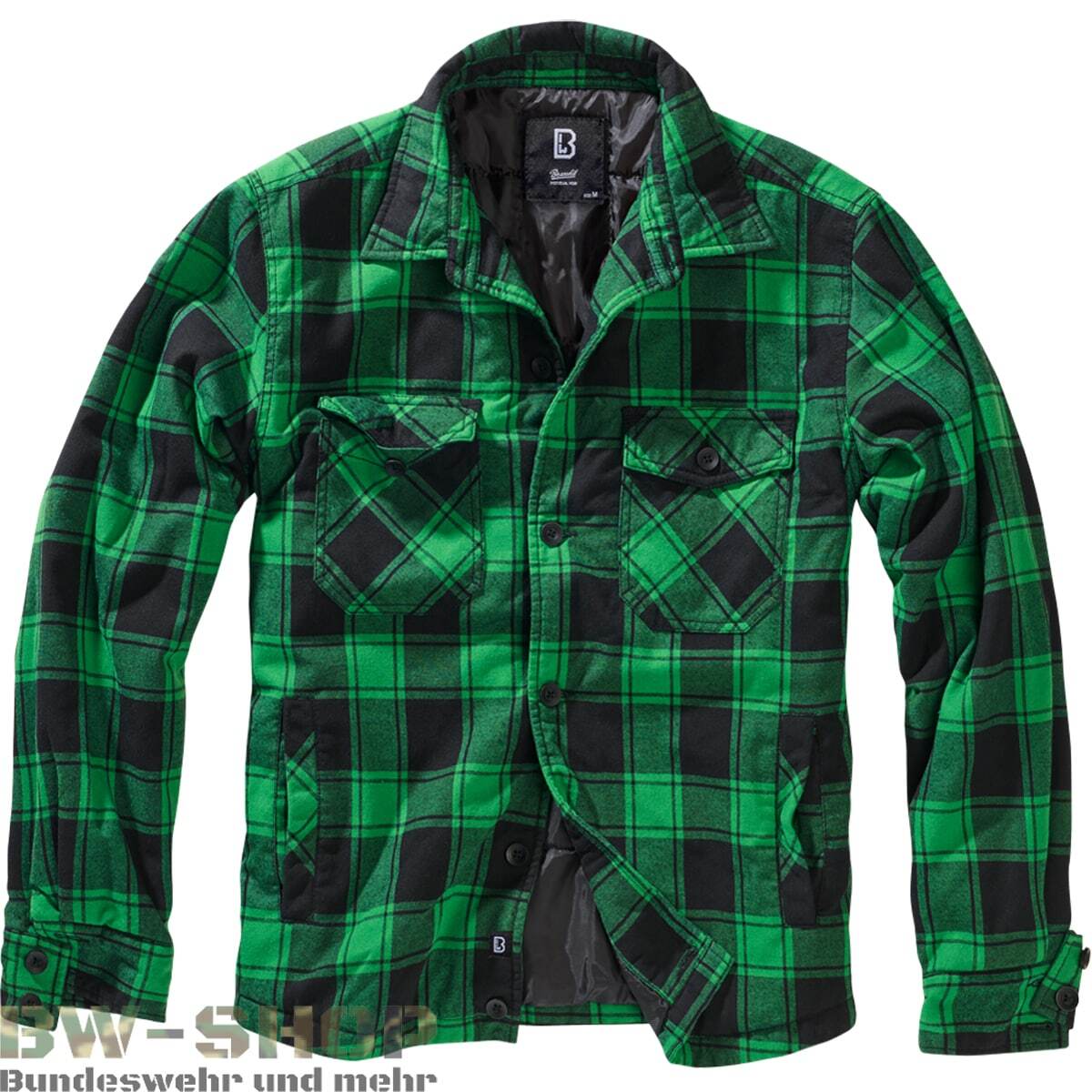 Holzfäller Jacke Gefüttert - Karierte Hemdjacke Für Herren Mit Fleece Innenfutter