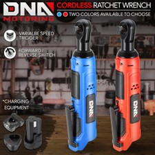 12V 3/8" Chuck Cordless Electric Ratchet Wrench Power Tool w/ Battery Charger