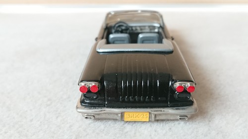 Brooklin Models BRK 25 1958 Pontiac Bonneville Convertible Black Boxed - Picture 7 of 13