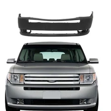 Primed Front Bumper Cover Fascia For 2009 - 2012 Ford Flex Limited, SE, SEL