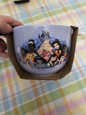 Disney Princess Ramen Noodle Ceramic Bowl (20oz) With Chopsticks Lilac