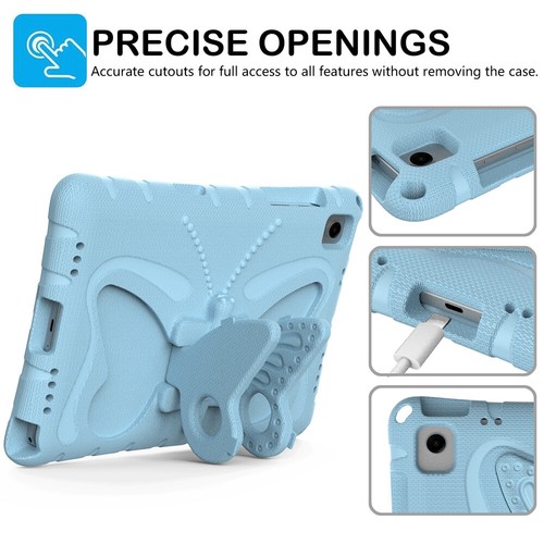 For Samsung Galaxy Tab A9 Plus 8.7" 11" Kids Cute Butterfly EVA Case Stand Cover - Picture 27 of 72