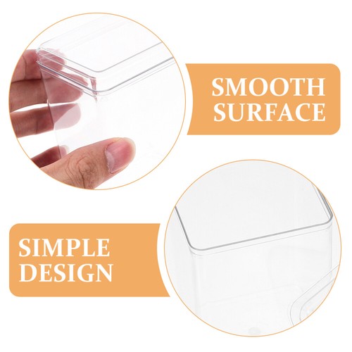 4pcs Doll Display Box Clear Action Figure Storage Holder for Miniatures - Picture 12 of 12
