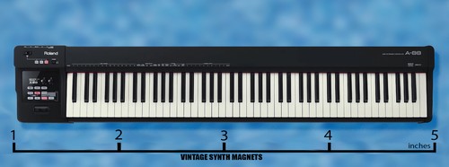 Roland A-90 A-70 A-800PRO MIDI controller SYNTHESIZER rerigerator magnet - Picture 7 of 8