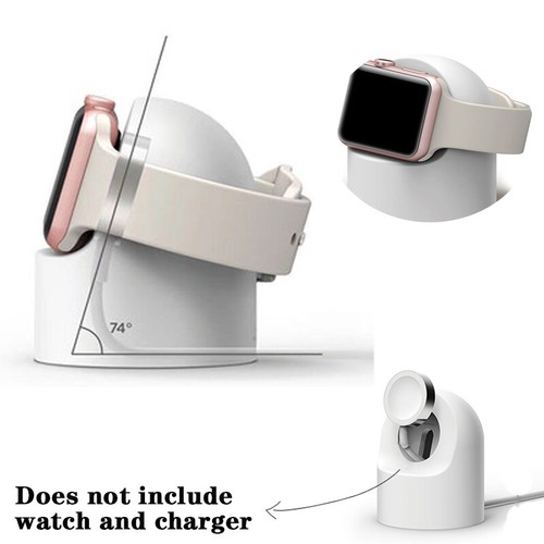 Charger Stand Mount Silicone Dock Holder for Apple Watch Series Charge Cable - Zdjęcie 2 z 19