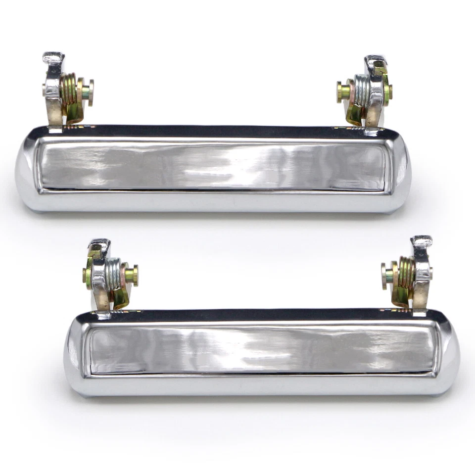 Lh+Rh Chrome Outer Handle Door Chrome For Nissan Datsun 720 Pickup 1980 - 1986 Foto 3 de 4