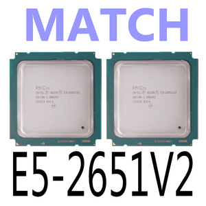 Intel Xeon E5-2651 V2 SR19K 12Core 24Threads 1.80GHz 30MB Socket LGA2011 CPU