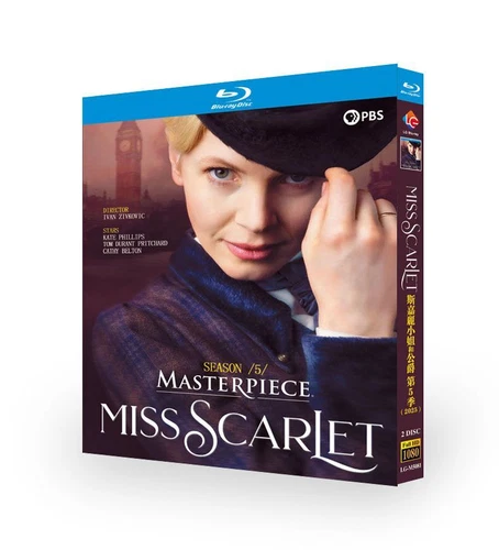 Miss Scarlet Season 5 (2025)   Series  2-Discs    New