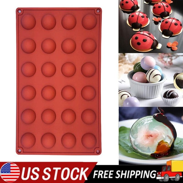 Cake Pops Mold Round Circle Lollipop Chocolate Decor Baking Mold Silicone Tools For Sale Online Ebay