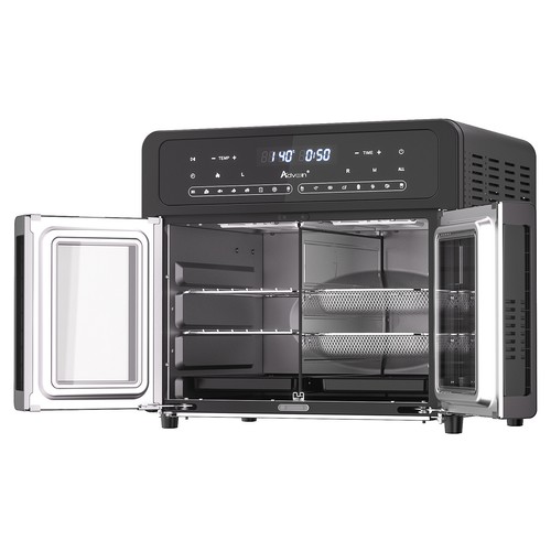 26L Air Fryer Convection Oven LCD Digital Fryers Kitchen Cooker French Door - Picture 3 of 12