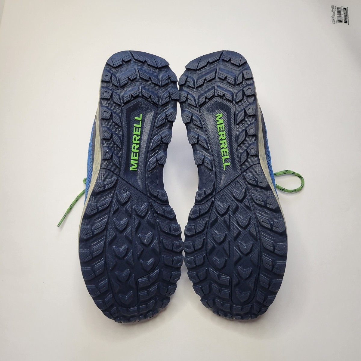 Merrell Fly Strike Blue Trail Running Shoe Men display picture 1