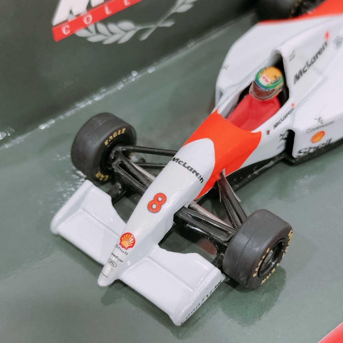 83 MINICHAMPS Mclaren FORD MP4/8 ミニカー MINICHAMPS 1/18 - MCLAREN Ford MP4/8 Dirty Version