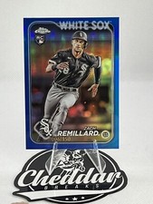 2024 Topps Chrome Zach Remillard Blue Refractor Rookie Card RC #006/150. rookie card picture