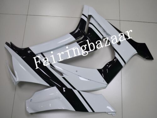 Fit for 2011-2015 ZX10R Black White ABS Injection Mold Bodywork Fairing Kit - Foto 4 di 7