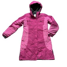 Lands  End Girl  s L 14 Youth Squall Waterproof Insulated Pink Coat Parka Hooded
