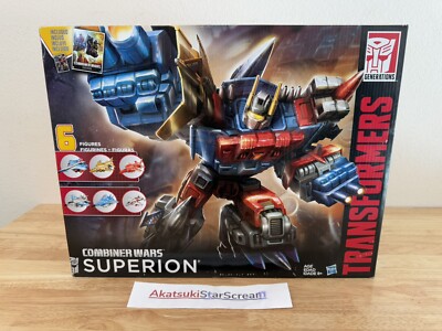 Transformers Combiner Wars G2 Superion Gift Set Hasbro VERY RARE VHTF MISB