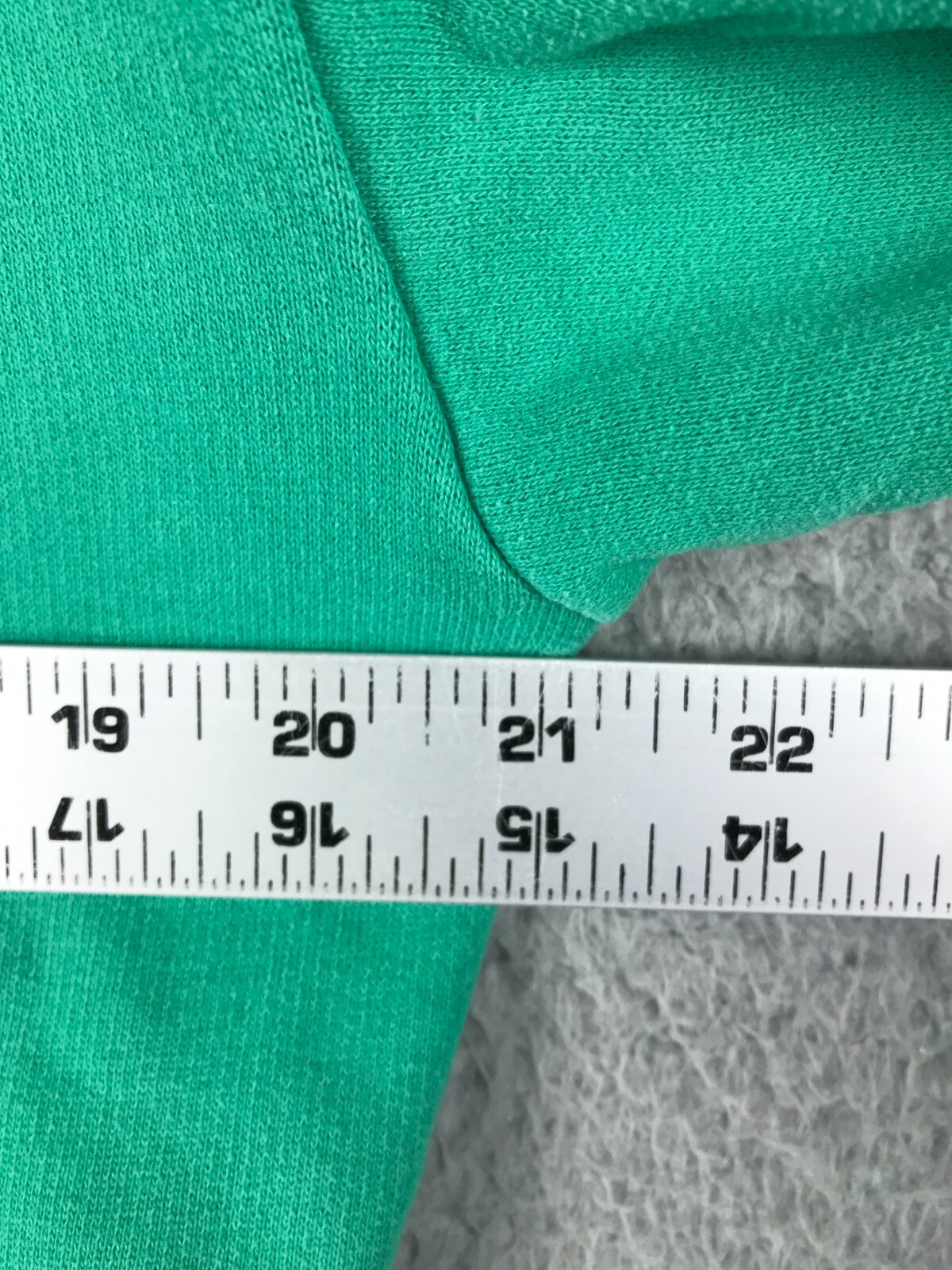 Express X Long Sleeve Drawstring Pullover Green H… - image 4