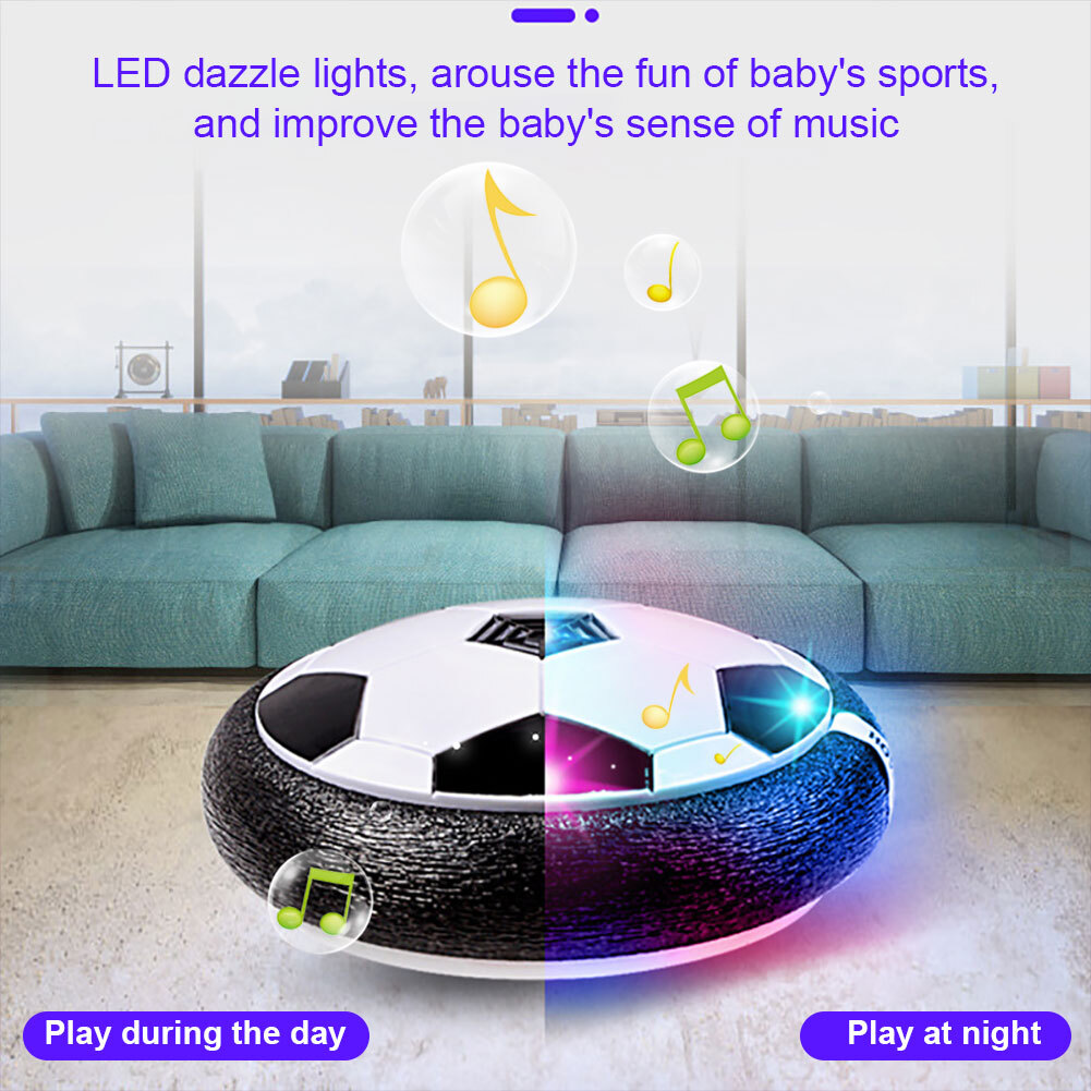 Levitate Floating Foam Football with LED Light for Children Birthday ...