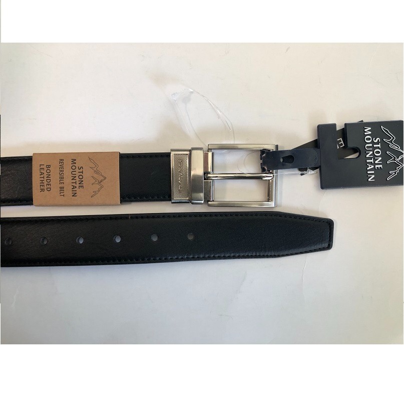 men's designer stone buckle belt