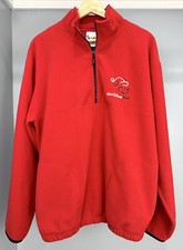 Vintage Walt Disney World 1/4 Zip Mickey Mouse Christmas Pullover