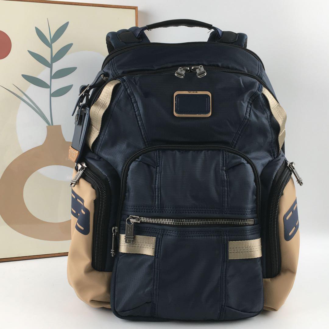 TUMI ALPHA BRAVO New Navigation Backpack 232793 Navy Blue