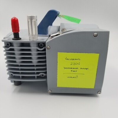 Vacuubrand ME 2 NT Chemistry Diaphragm Vacuum Pump Rough 70mbar  230v
