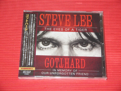 4BT GOTTHARD STEVE LEE THE EYES OF A TIGER JAPAN CD