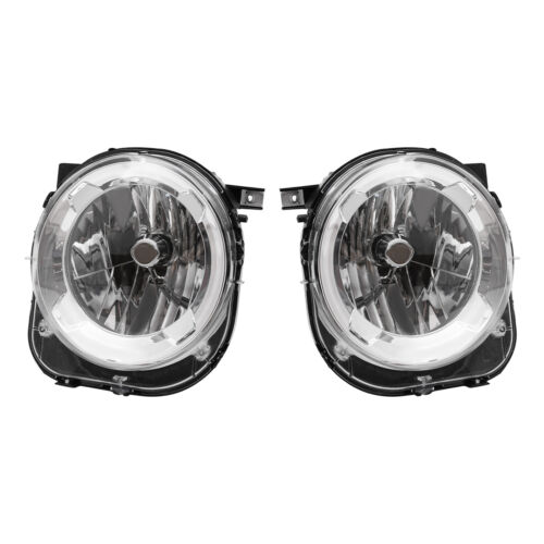 Headlights Set For 2019-2023 Jeep Renegade Left Right Halogen Headlamps Assembly - Foto 3 di 24
