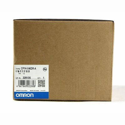One Omron CP1H-X40DR-A CP1HX40DRA PLC Module New In Box Expedited Shipping