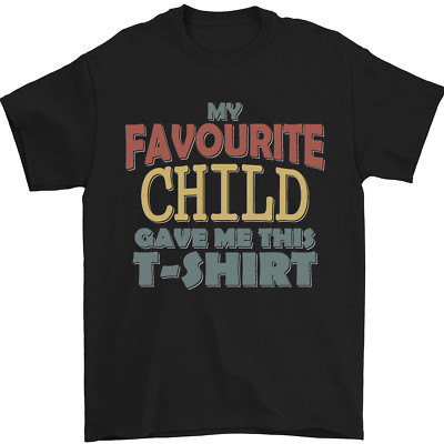 My Favourite Child Gave Me This Fathers Day Herren T-Shirt 100% Baumwolle