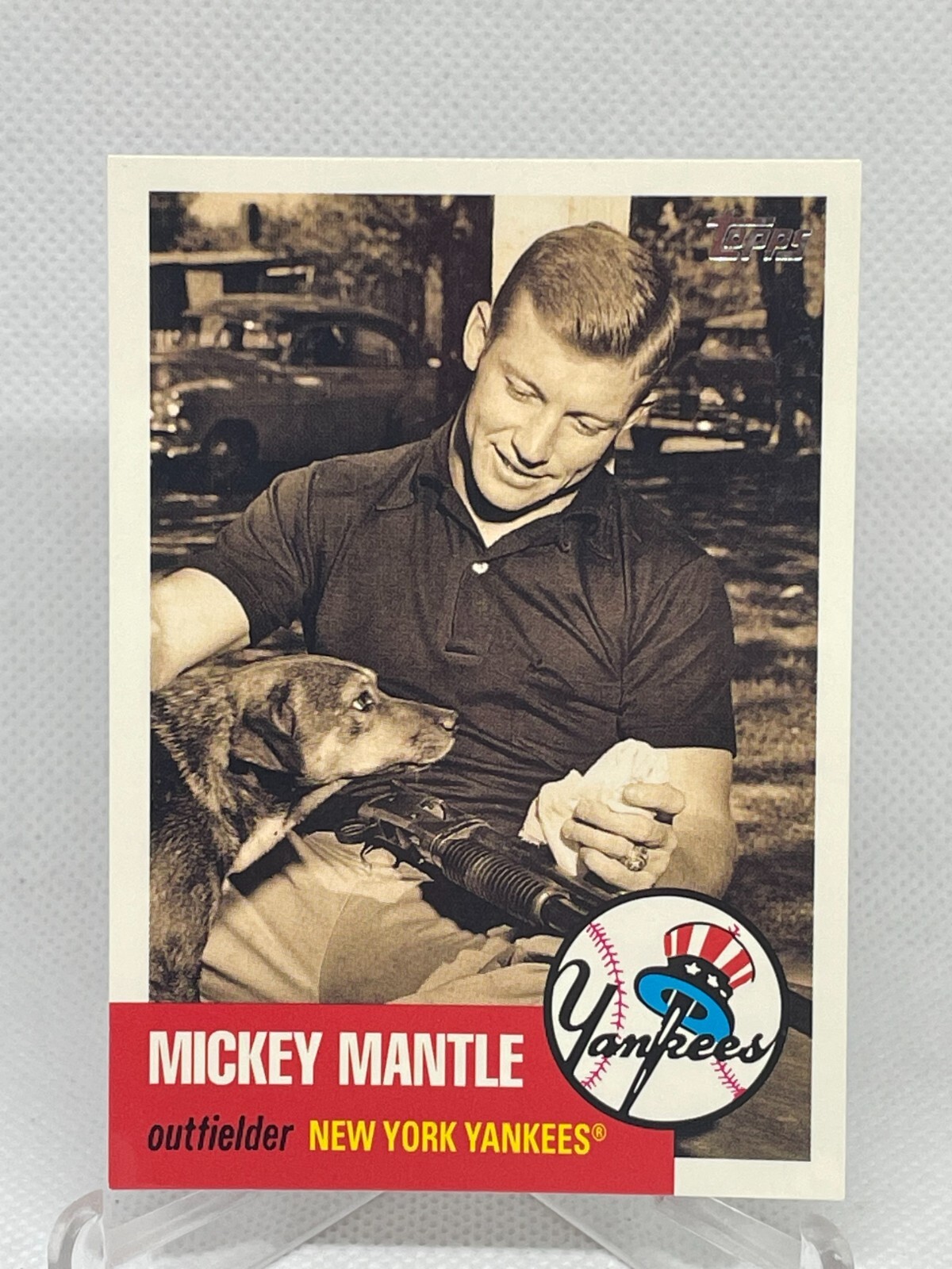 Mickey Mantle 2007 Topps Mickey Mantle Story #MMS19 Insert