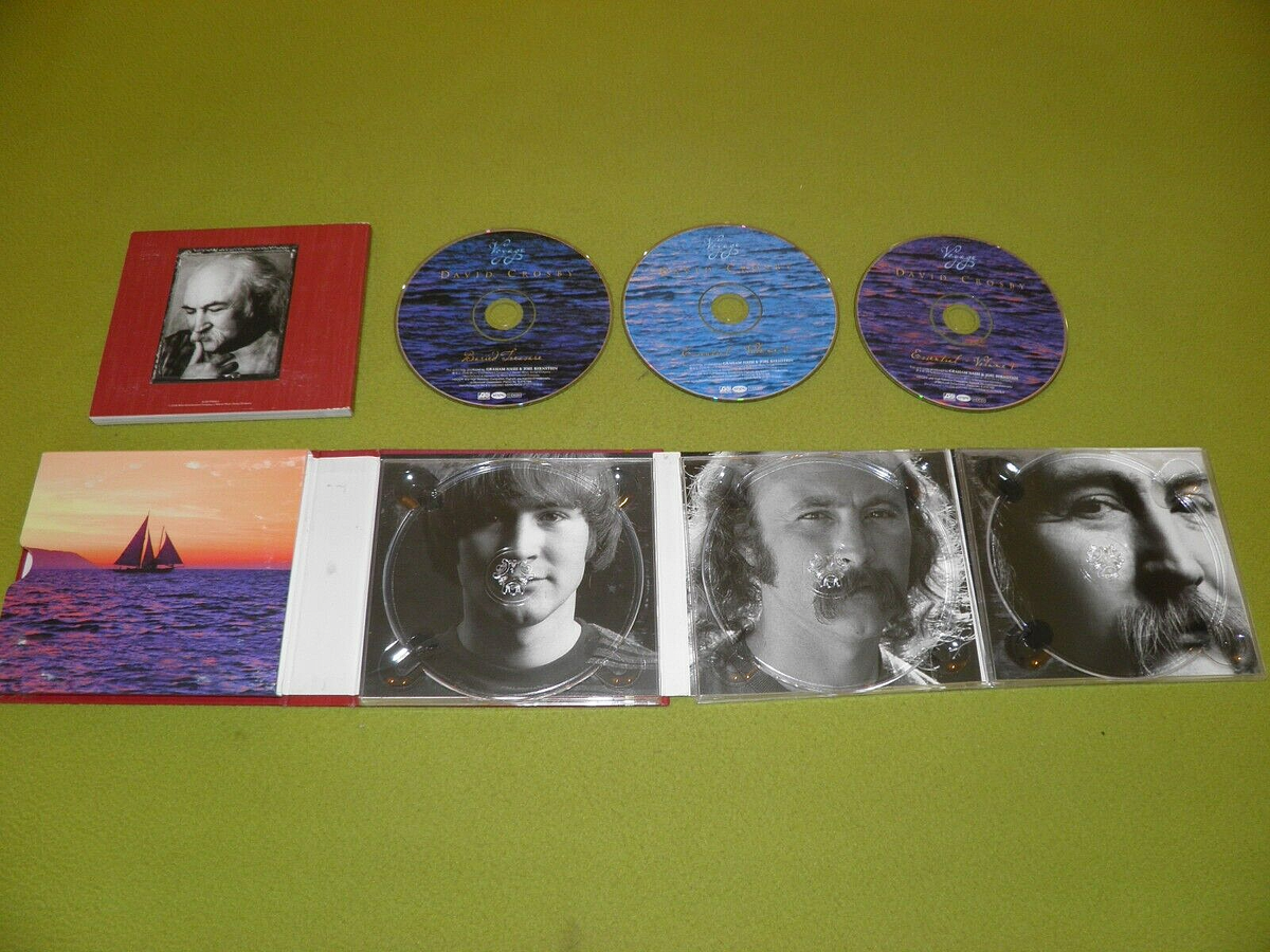 David Crosby Voyage 3xCD Box Set HDCD High Definition Remastered