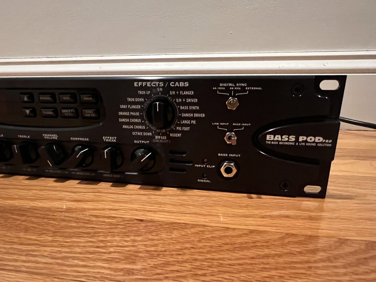 Dusty Hill ZZ Top Personally Owned & Used Line 6 Bass Pod Pro Amp